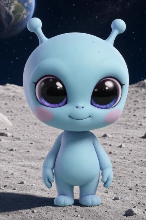 Blue alien Anam rejected