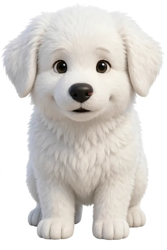 White puppy Anam rejected